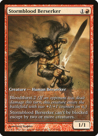 Stormblood Berserker [Magic 2012 Promos] | Exor Games Bridgewater