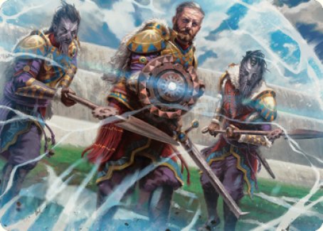 Argivian Phalanx Art Card [Dominaria United Art Series] | Exor Games Bridgewater