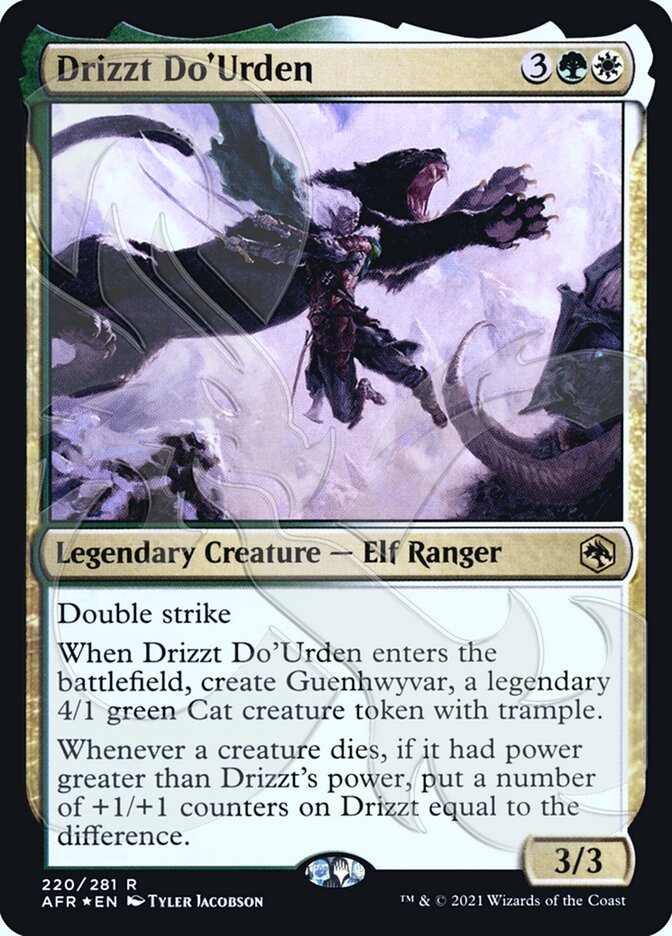 Drizzt Do'Urden (Ampersand Promo) [Dungeons & Dragons: Adventures in the Forgotten Realms Promos] | Exor Games Bridgewater