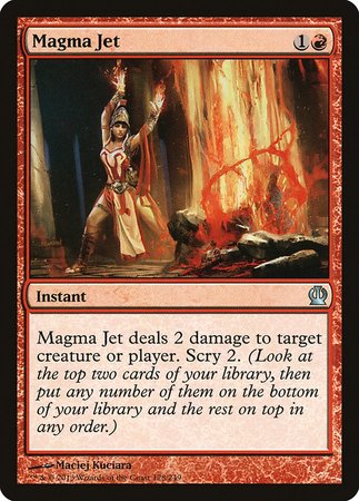 Magma Jet [Theros] | Exor Games Bridgewater