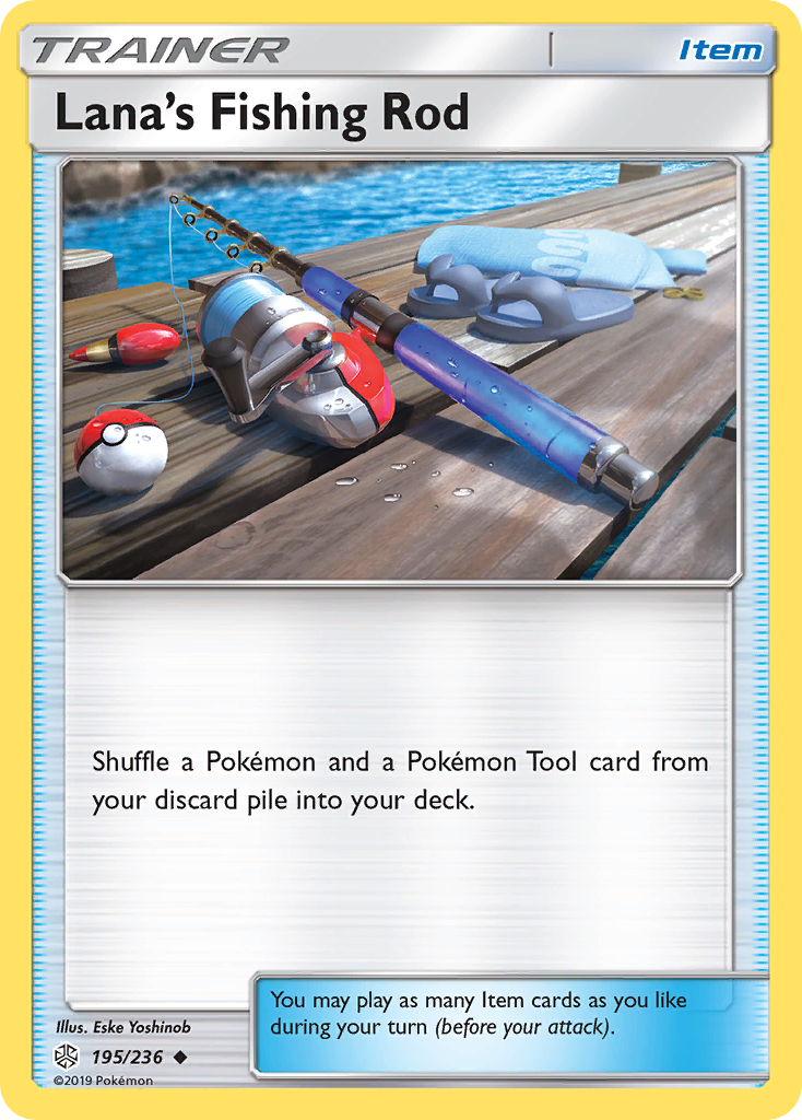 Lana's Fishing Rod (195/236) [Sun & Moon: Cosmic Eclipse] | Exor Games Bridgewater