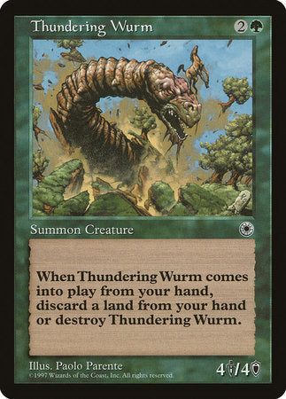 Thundering Wurm [Portal] | Exor Games Bridgewater