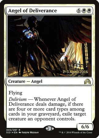 Angel of Deliverance [Shadows over Innistrad Promos] | Exor Games Bridgewater