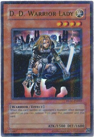 D.D. Warrior Lady [HL06-EN003] Ultra Rare | Exor Games Bridgewater