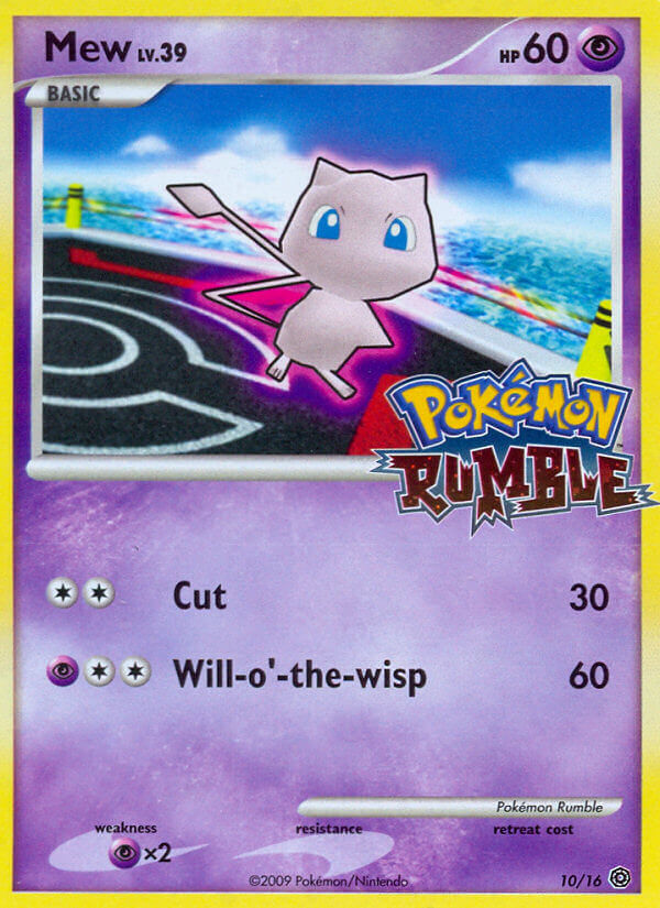 Mew (10/16) [Pokémon Rumble] | Exor Games Bridgewater