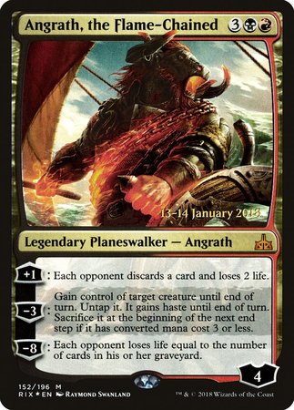 Angrath, the Flame-Chained [Rivals of Ixalan Promos] | Exor Games Bridgewater