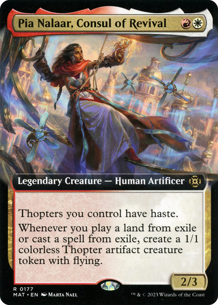 Pia Nalaar, Consul of Revival (Extended Art) [March of the Machine: The Aftermath] | Exor Games Bridgewater