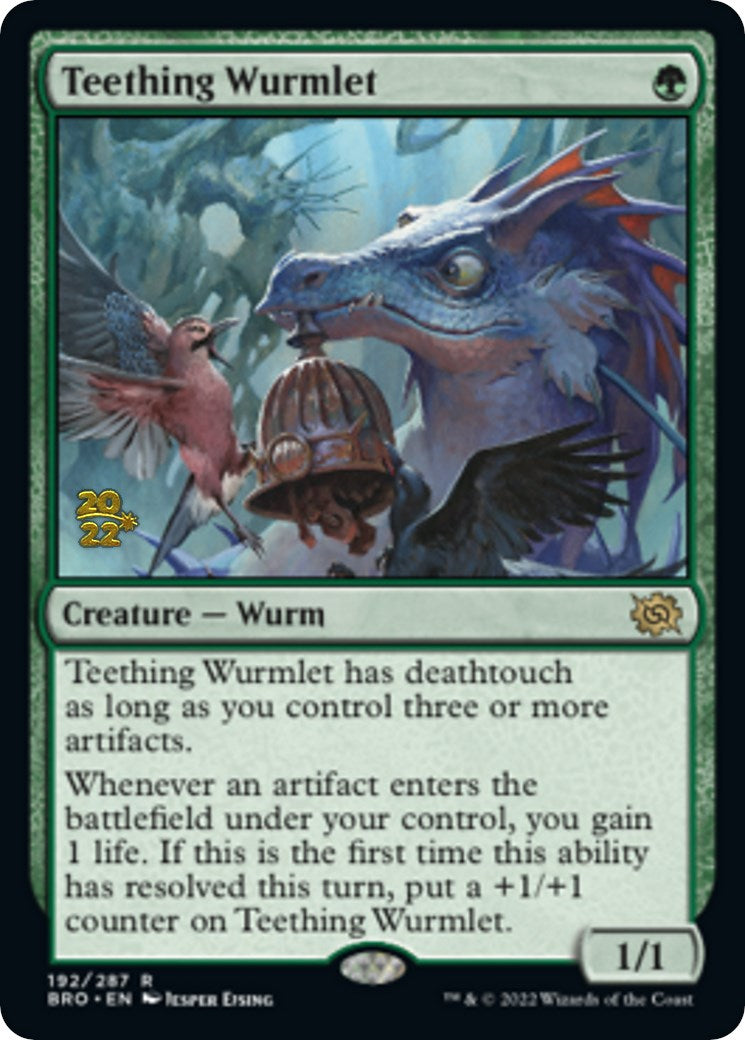 Teething Wurmlet [The Brothers' War: Prerelease Promos] | Exor Games Bridgewater