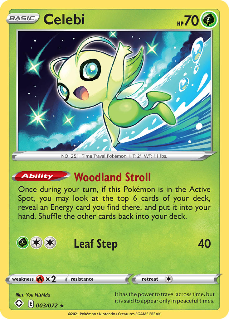 Celebi (003/072) [Sword & Shield: Shining Fates] | Exor Games Bridgewater