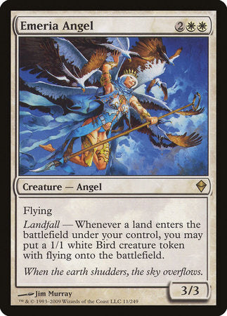 Emeria Angel [Zendikar] | Exor Games Bridgewater