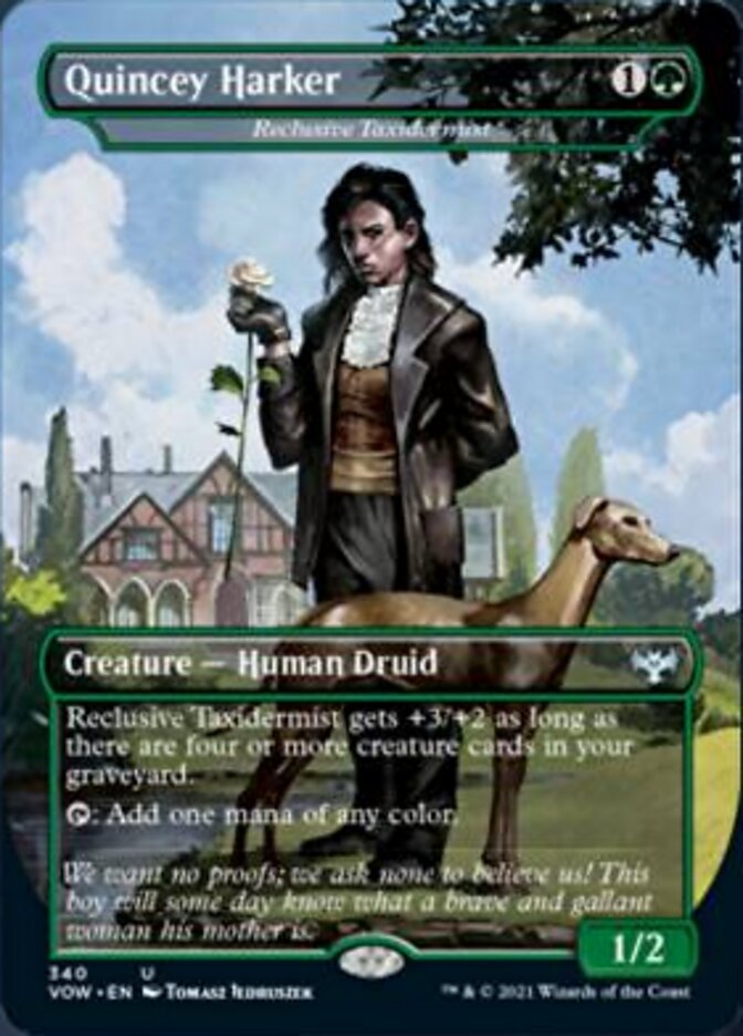 Reclusive Taxidermist - Quincey Harker [Innistrad: Crimson Vow] | Exor Games Bridgewater