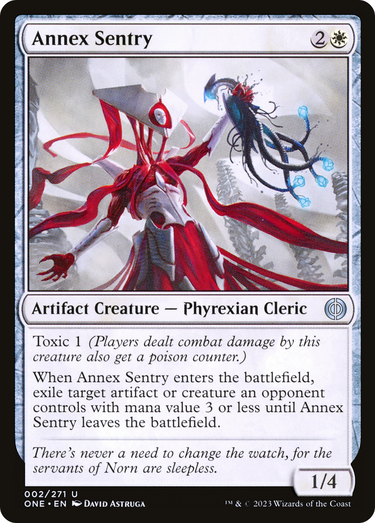 Annex Sentry [Phyrexia: All Will Be One] | Exor Games Bridgewater