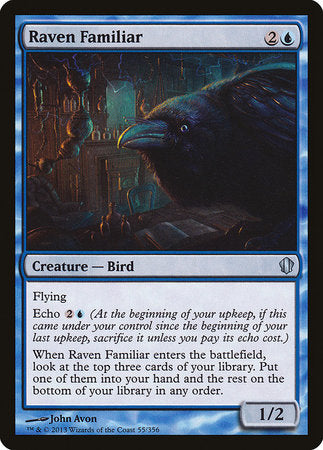 Raven Familiar [Commander 2013] | Exor Games Bridgewater
