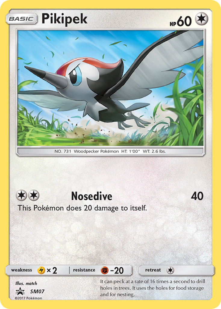 Pikipek (SM07) [Sun & Moon: Black Star Promos] | Exor Games Bridgewater