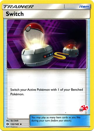 Switch (132/149) (Charizard Stamp #58) [Battle Academy 2020] | Exor Games Bridgewater