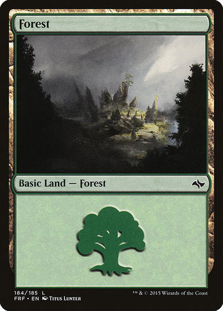 Forest (184) [Fate Reforged] | Exor Games Bridgewater