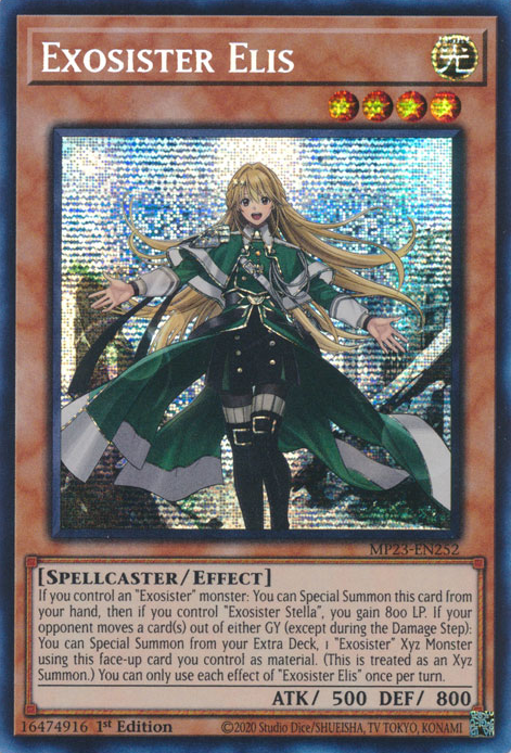 Exosister Elis [MP23-EN252] Prismatic Secret Rare | Exor Games Bridgewater