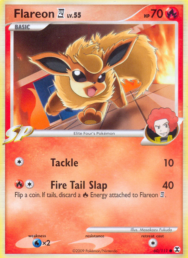 Flareon (60/111) [Platinum: Rising Rivals] | Exor Games Bridgewater