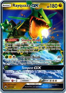 Rayquaza GX (109/168) (Dragones y Sombras - Pedro Eugenio Torres) [World Championships 2018] | Exor Games Bridgewater