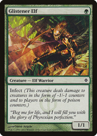 Glistener Elf [New Phyrexia] | Exor Games Bridgewater