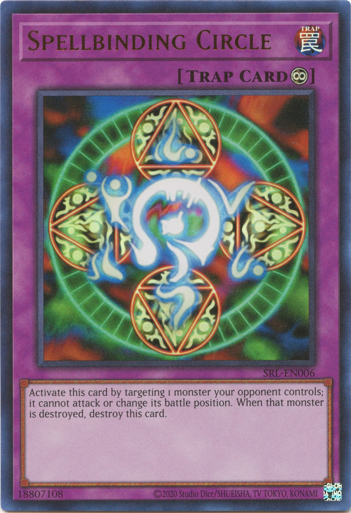 Spellbinding Circle (25th Anniversary) [SRL-EN006] Ultra Rare | Exor Games Bridgewater