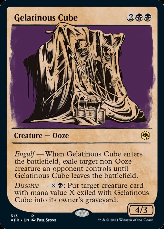 Gelatinous Cube (Showcase) [Dungeons & Dragons: Adventures in the Forgotten Realms] | Exor Games Bridgewater