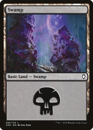 Swamp (295) [Commander Anthology Volume II] | Exor Games Bridgewater