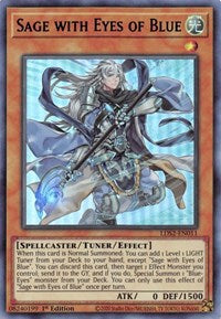 Sage with Eyes of Blue (Blue) [LDS2-EN011] Ultra Rare | Exor Games Bridgewater