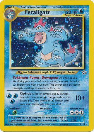 Feraligatr (5/111) [Neo Genesis Unlimited] | Exor Games Bridgewater