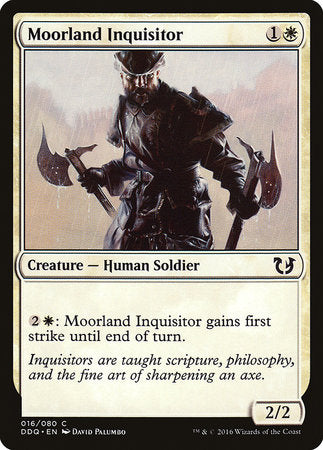 Moorland Inquisitor [Duel Decks: Blessed vs. Cursed] | Exor Games Bridgewater