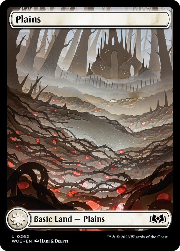 Plains (262) (Full-Art) [Wilds of Eldraine] | Exor Games Bridgewater