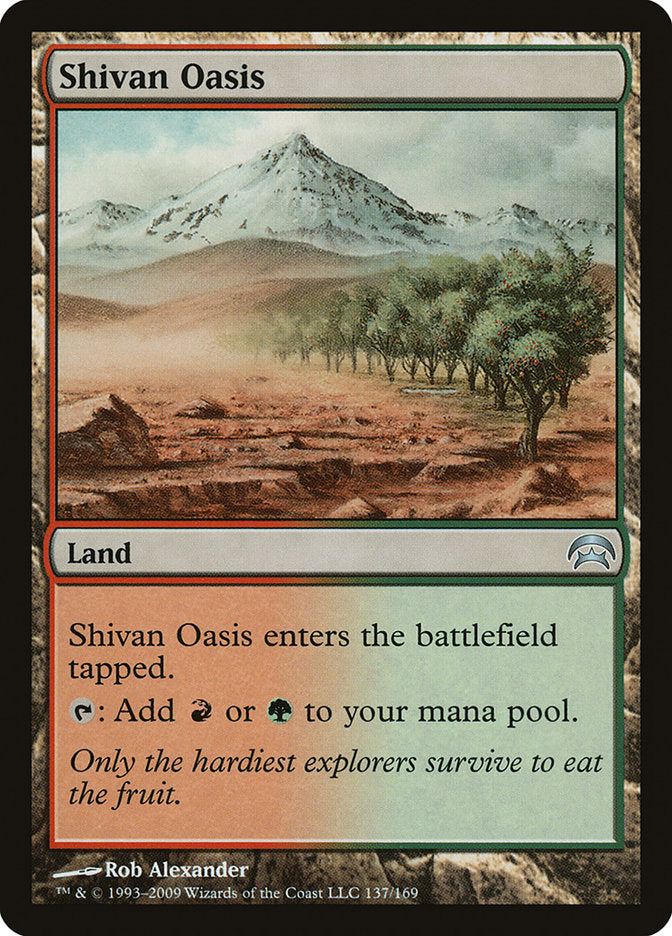 Shivan Oasis [Planechase] | Exor Games Bridgewater