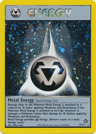 Metal Energy (19/111) [Neo Genesis Unlimited] | Exor Games Bridgewater