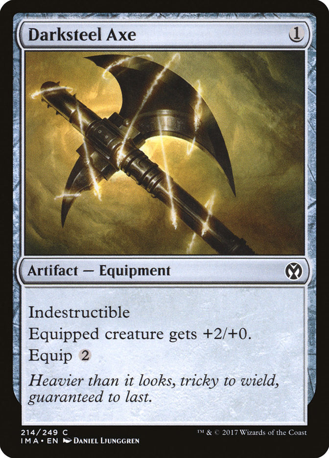 Darksteel Axe [Iconic Masters] | Exor Games Bridgewater