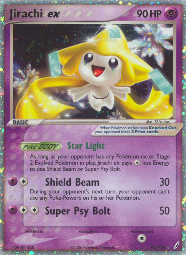 Jirachi ex (94/100) [EX: Crystal Guardians] | Exor Games Bridgewater