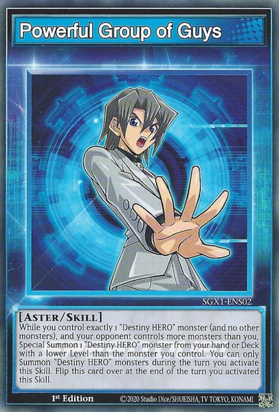 Powerful Group of Guys [SGX1-ENS02] Common | Exor Games Bridgewater