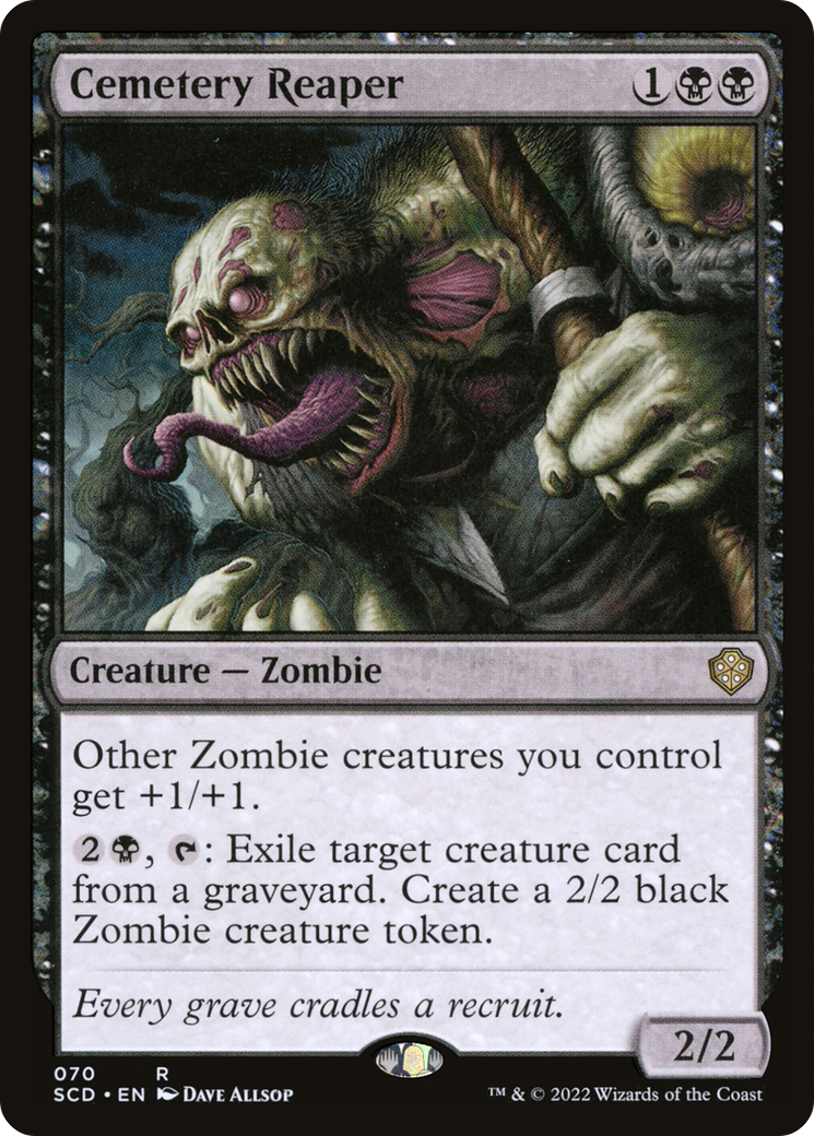 Cemetery Reaper [Starter Commander Decks] | Exor Games Bridgewater
