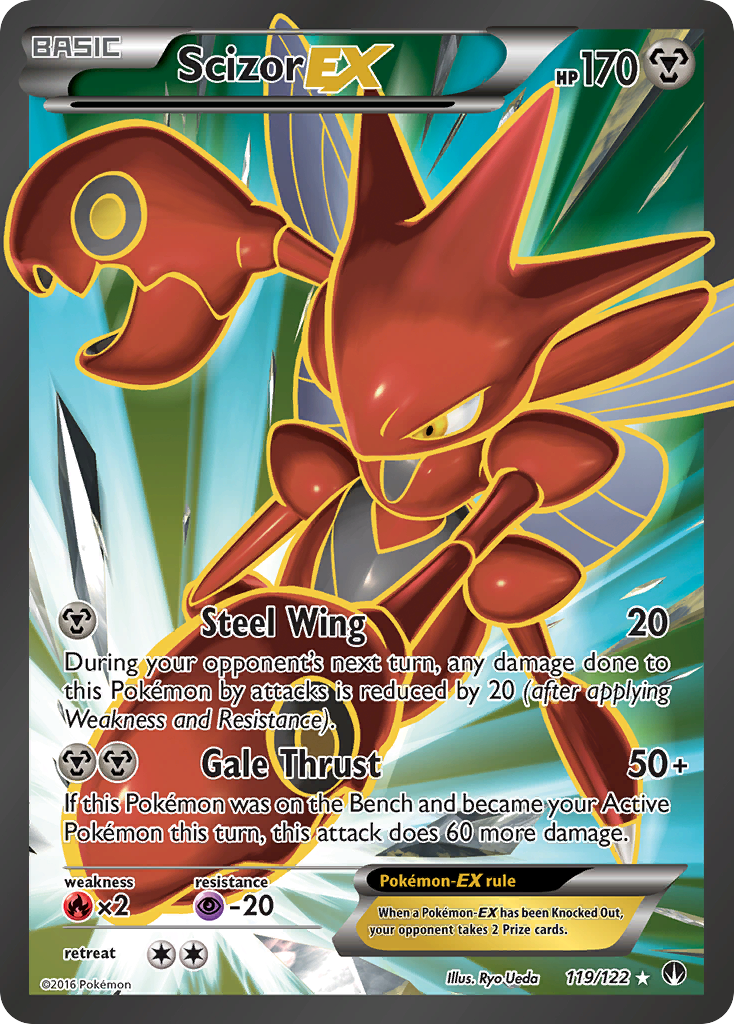 Scizor EX (119/122) [XY: BREAKpoint] | Exor Games Bridgewater