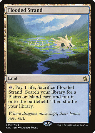 Flooded Strand [Khans of Tarkir] | Exor Games Bridgewater