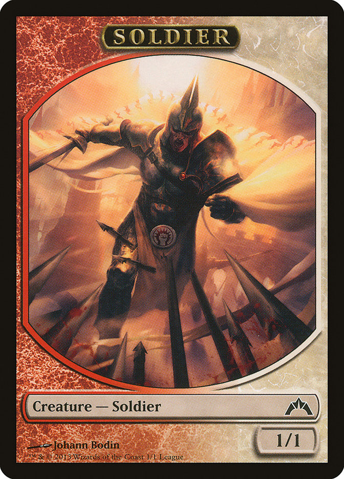 Soldier (Johann Bodin) [League Tokens 2013] | Exor Games Bridgewater