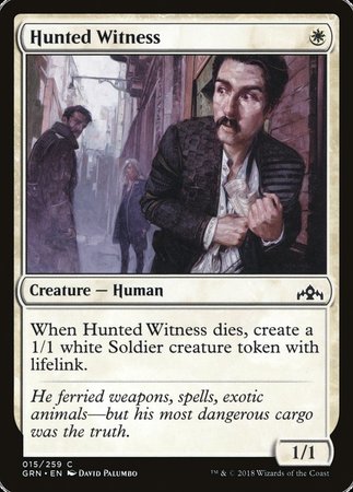 Hunted Witness [Guilds of Ravnica] | Exor Games Bridgewater