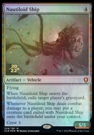 Nautiloid Ship [Commander Legends: Battle for Baldur's Gate Prerelease Promos] | Exor Games Bridgewater