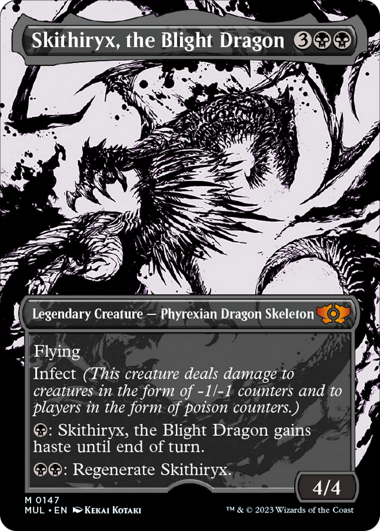 Skithiryx, the Blight Dragon (Halo Foil) [Multiverse Legends] | Exor Games Bridgewater