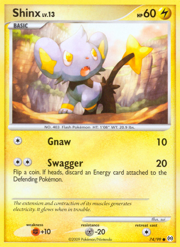 Shinx (74/99) [Platinum: Arceus] | Exor Games Bridgewater