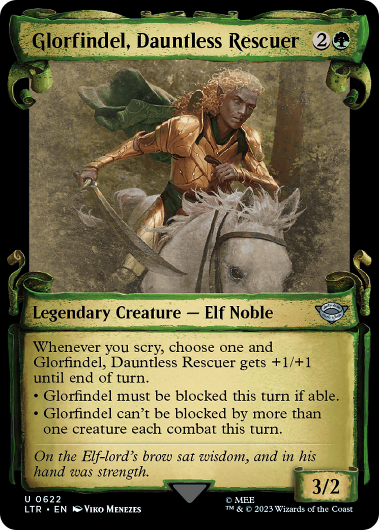 Glorfindel, Dauntless Rescuer [The Lord of the Rings: Tales of Middle-Earth Showcase Scrolls] | Exor Games Bridgewater