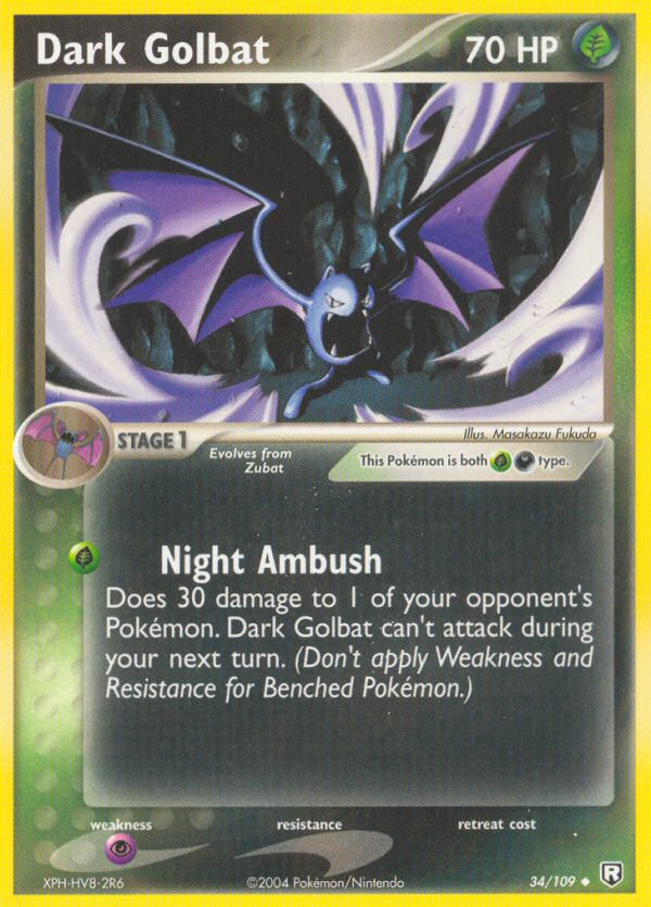 Dark Golbat (34/109) [EX: Team Rocket Returns] | Exor Games Bridgewater