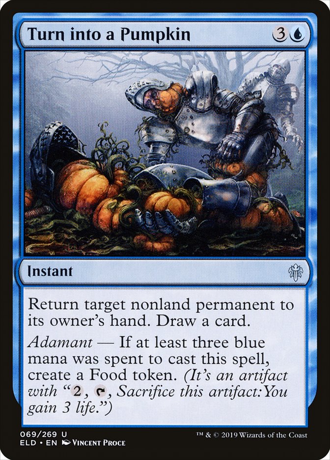 Turn into a Pumpkin [Throne of Eldraine] | Exor Games Bridgewater