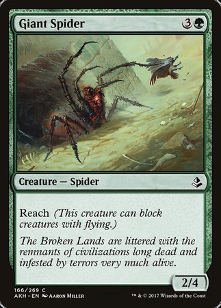 Giant Spider [Amonkhet] | Exor Games Bridgewater