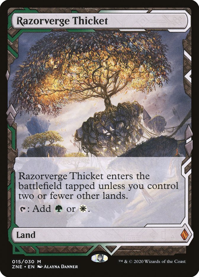 Razorverge Thicket [Zendikar Rising Expeditions] | Exor Games Bridgewater