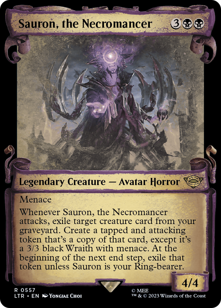 Sauron, the Necromancer [The Lord of the Rings: Tales of Middle-Earth Showcase Scrolls] | Exor Games Bridgewater